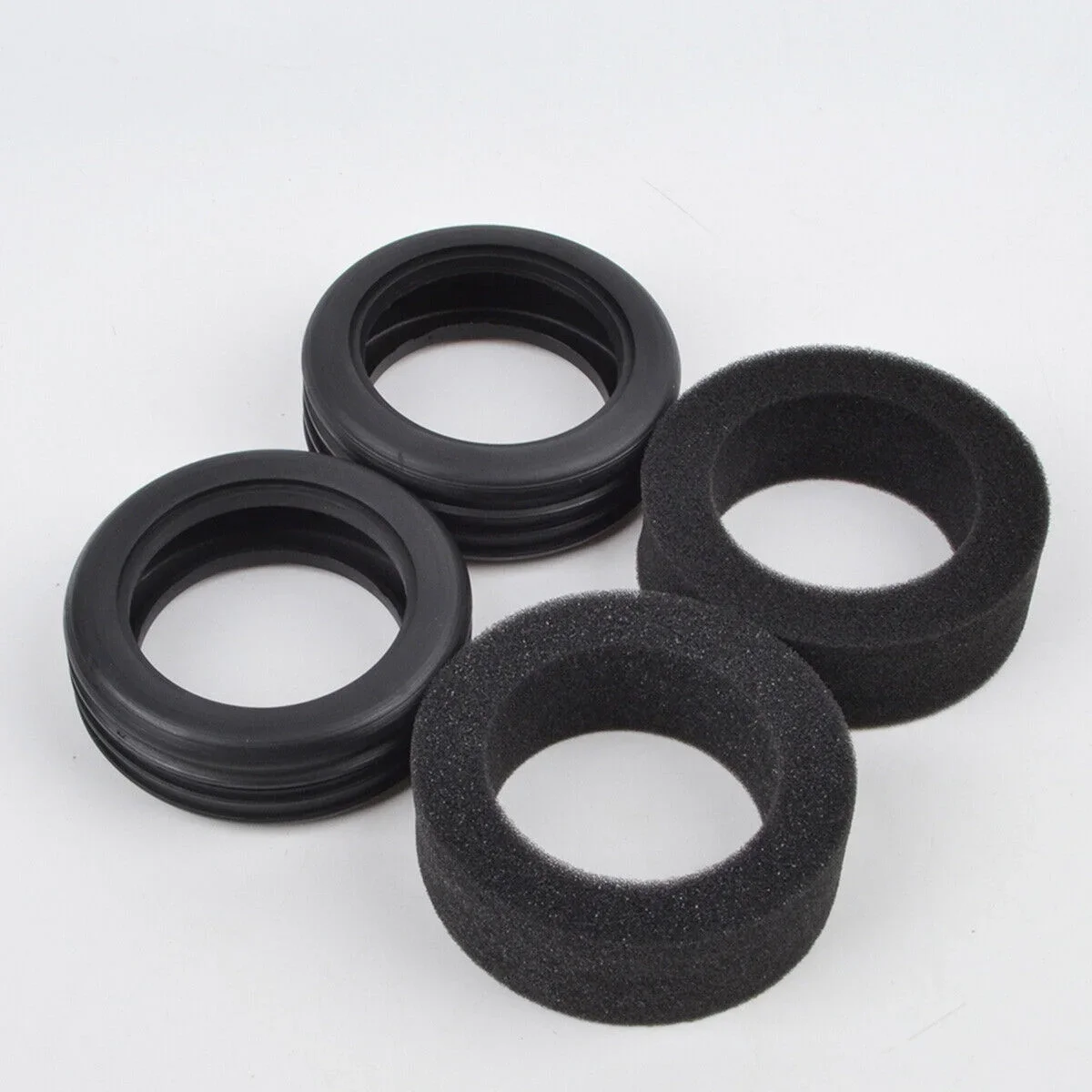 1/10 Buggy Tyre Wide Grooved Front Tires For Tamiya DN-01/DT-02/DT-03/TD2/DT-03T RC 2WD Off Road Car