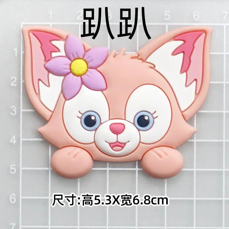 Disney DIY Zubehör Weichgummi Linabell rosa kleiner Fuchs Material Tasche handgemachte Schuhe Wasser Tasse Handytasche Dekoration