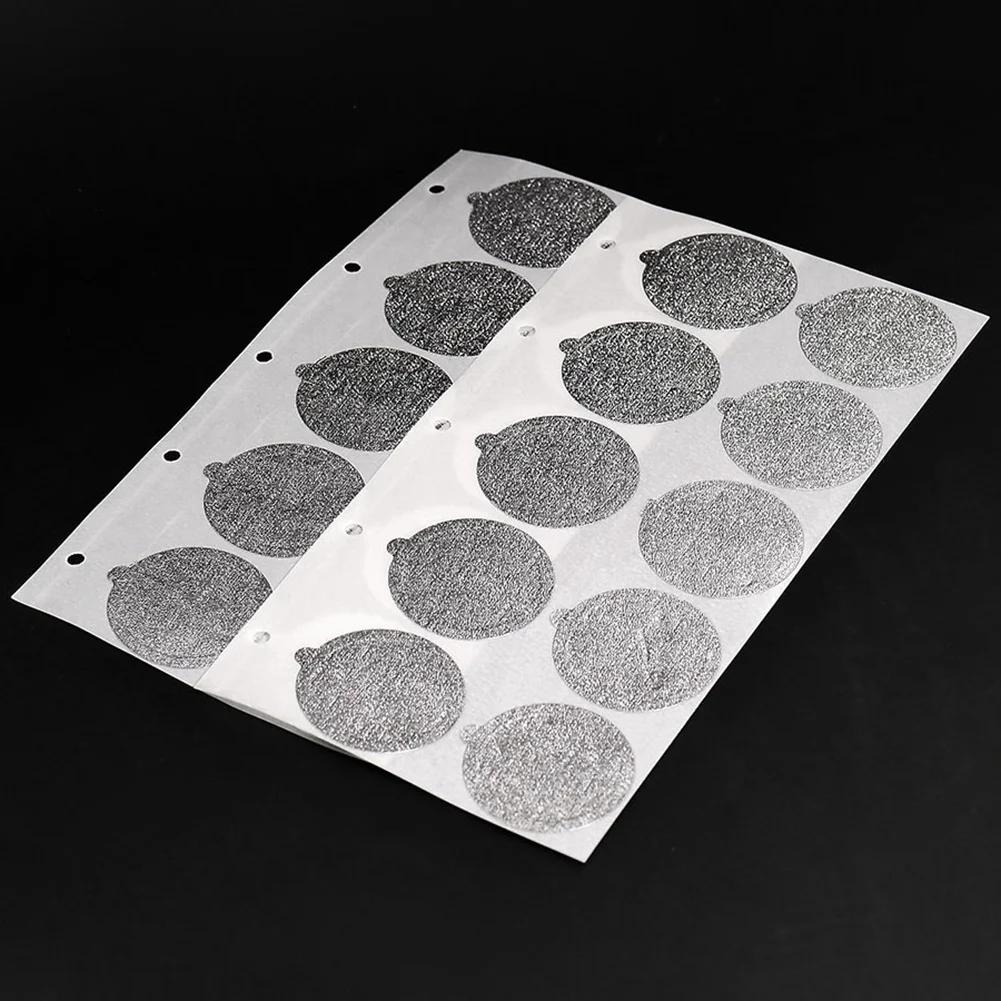 500 Uds. Para cápsula de recarga Nespresso autoadhesiva reutilizable para tapa de cerveza de papel de aluminio Nespresso pegatina de cápsula