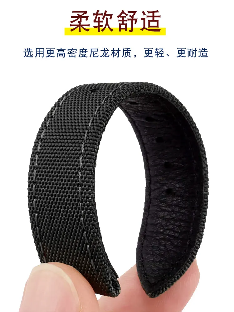 For Casio G-SHOCK Cat Intelligent Sports GBD-H1000 Series Modified Nylon Watch Strap for Men view 3