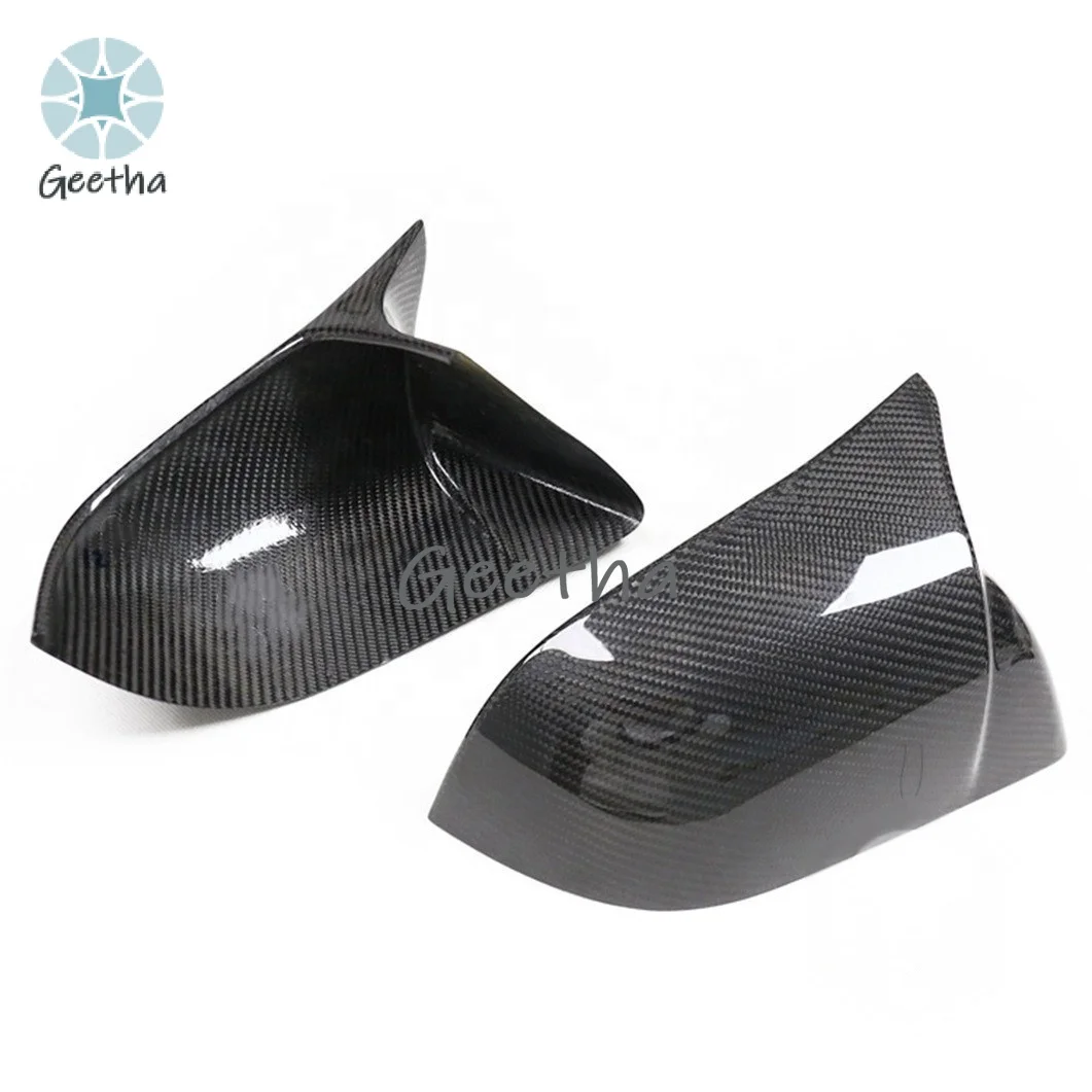 

For Real Carbon Fiber Side Mirror Cover Rearview Mirror Cover for Tesla Model 3 Y 2016 2024 Auto Exterior Accessories