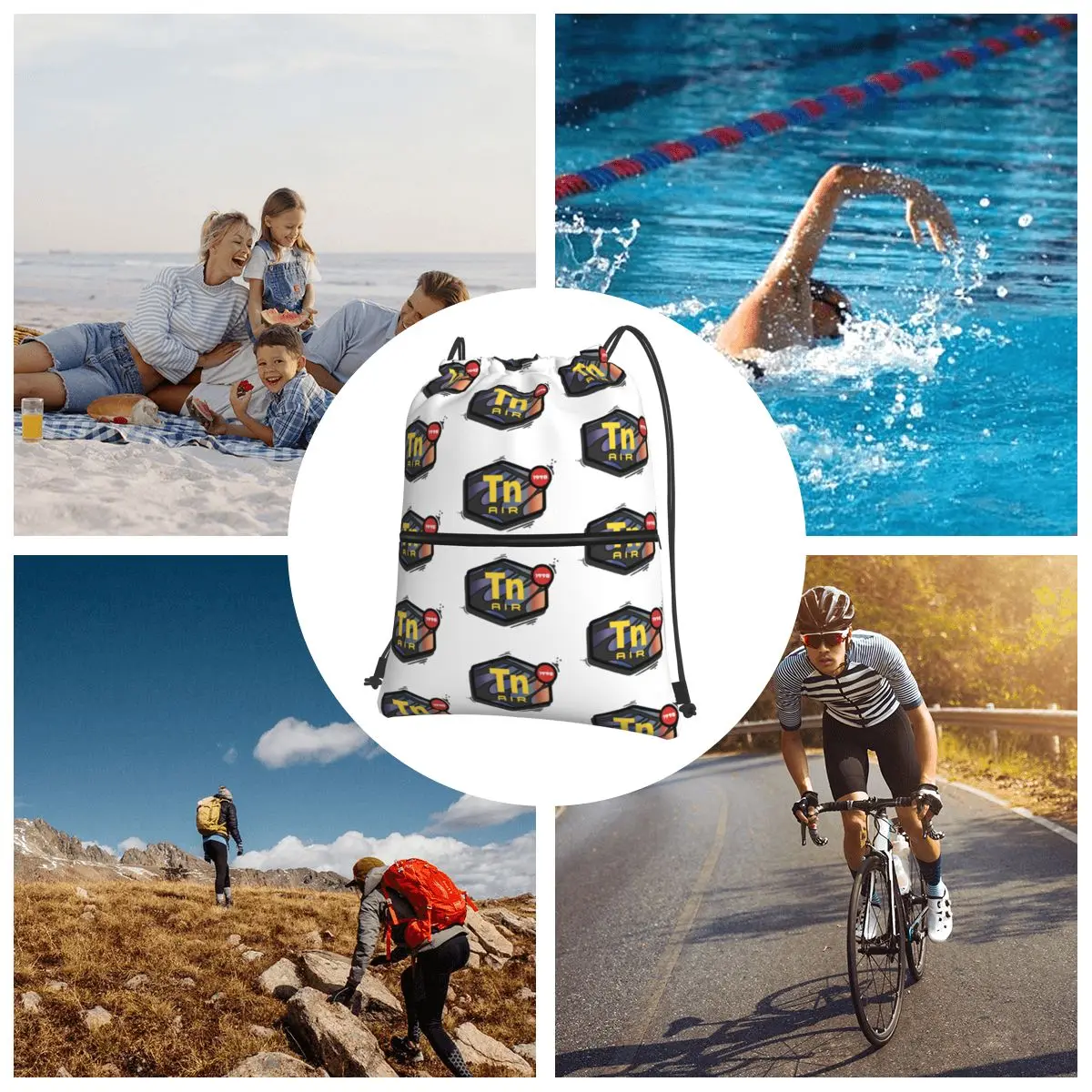 Air Max TN Plus Backpacks Multi-function Portable Drawstring Bags Shoes Bag Book Bags For Travel Students