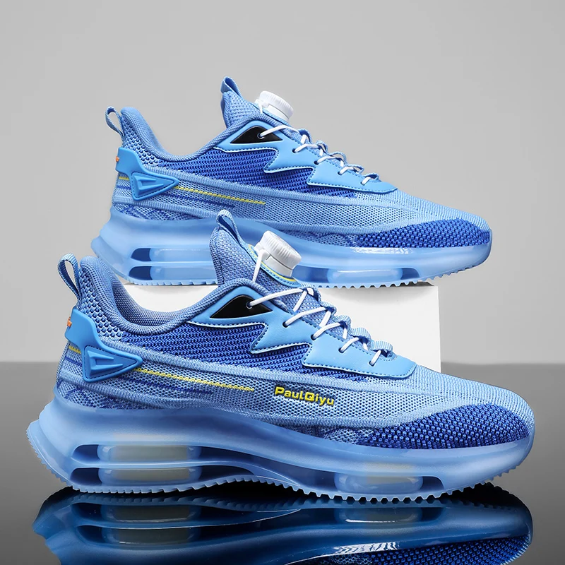 

Тканевая повседневная мужская обувь для мужчин, осень 2021, модная обувь на толстой подошве с дышащей сеткой, мужские кроссовки, удобные уличные кроссовки