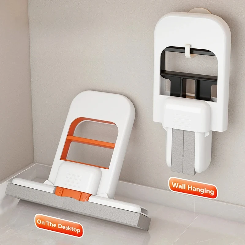 

Мини-швабра с губкой для мытья без рук, портативная, супервпитывающая, для уборки на рабочем столе, полу, в ванной, на кухне, для мытья стекол и автомобилей