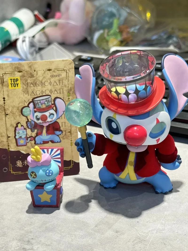 

Replica 6pcs Stitch Weird Diary 2.0 Collection Cartoon Cute Figure Model Anime Desktop Ornament Birthday Cake Decoration Gifts
