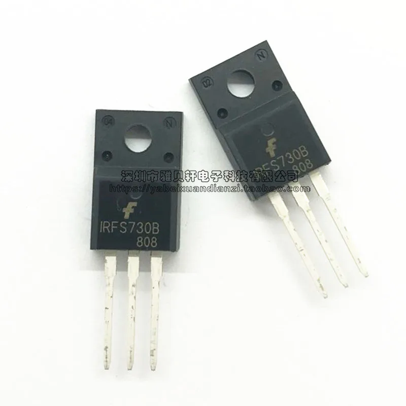 

10pcs100% orginal new IRFS730B N-channel field effect MOS tube 5.5A 400V straight plug TO-220F in stock