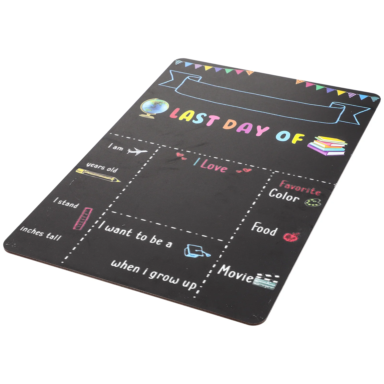 Wear-resistant School Sign Blackboard Decorate Recording Professional Chalkboard
