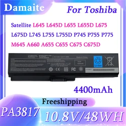 PA3817 6Cell PA3817U Laptop Battery For Toshiba Satellite Pro C650 C660D PA3817U-1BRS PA3818U-1BRS  L745 L740 L655 L750 L750D