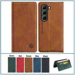 Hot 50 Flip Case For Infinix Hot 50 Phone Cover Hot50 4G 5G Book Holster infinix Hot 50 Pro Plus Hot 50i Coque Leather Funda bag