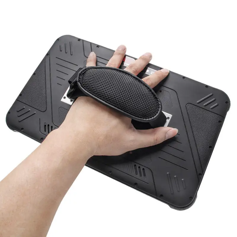 10 Inch Android IP65 Waterproof Front NFC Reader Rugged Tablet with Biometric Fingerprint Optional