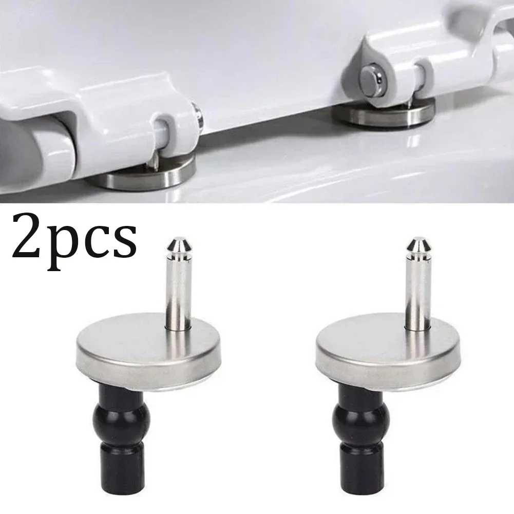 

Toilet Seats Top Fix Hinge Toilet Seat Hinges Soft Close Connector Release Quick Fitting Replacement Screw Pin Hardware 2pcs