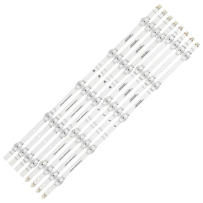 5/8 zestaw listwa oświetleniowa LED dla Hisense 55 a6gv 55 a6g 55 a7gv 55 a6h 55 a65gv 55 r6000fm 55 r6000gm 55 r6090g5 55 r6g 55 r6g 55 r6070g