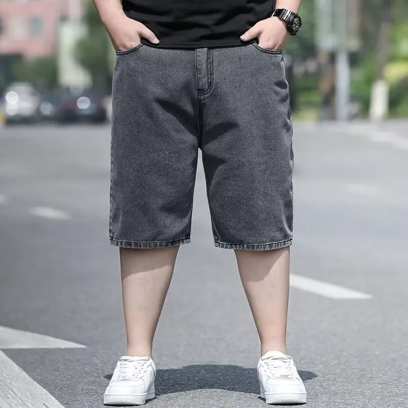 905 denim shorts gray