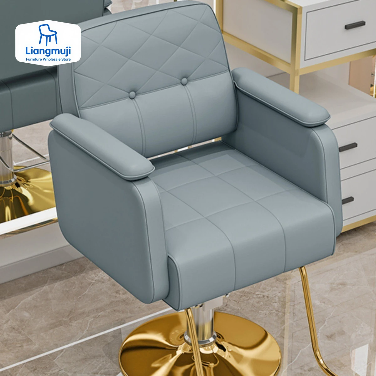 

Роскошное современное парикмахерское кресло, модный современный дизайн, парикмахерское кресло, удобная скандинавская мебель Silla Barberia, коммерческая мебель