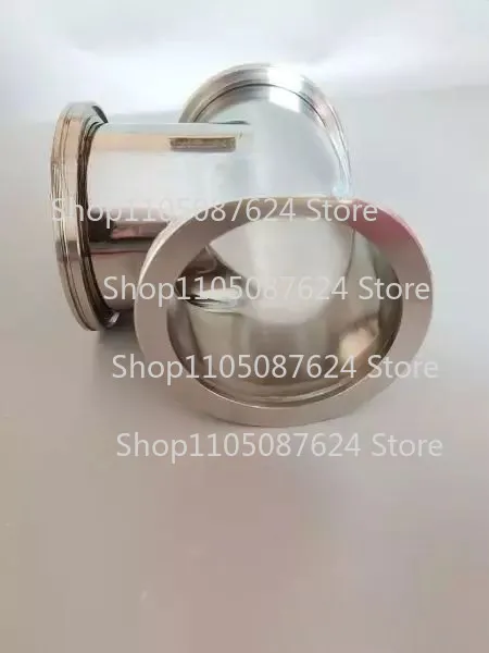 FOR ISO63 ISO80 ISO100 ISO160 304 New Vacuum Tee Flange Stainless Steel ISO
