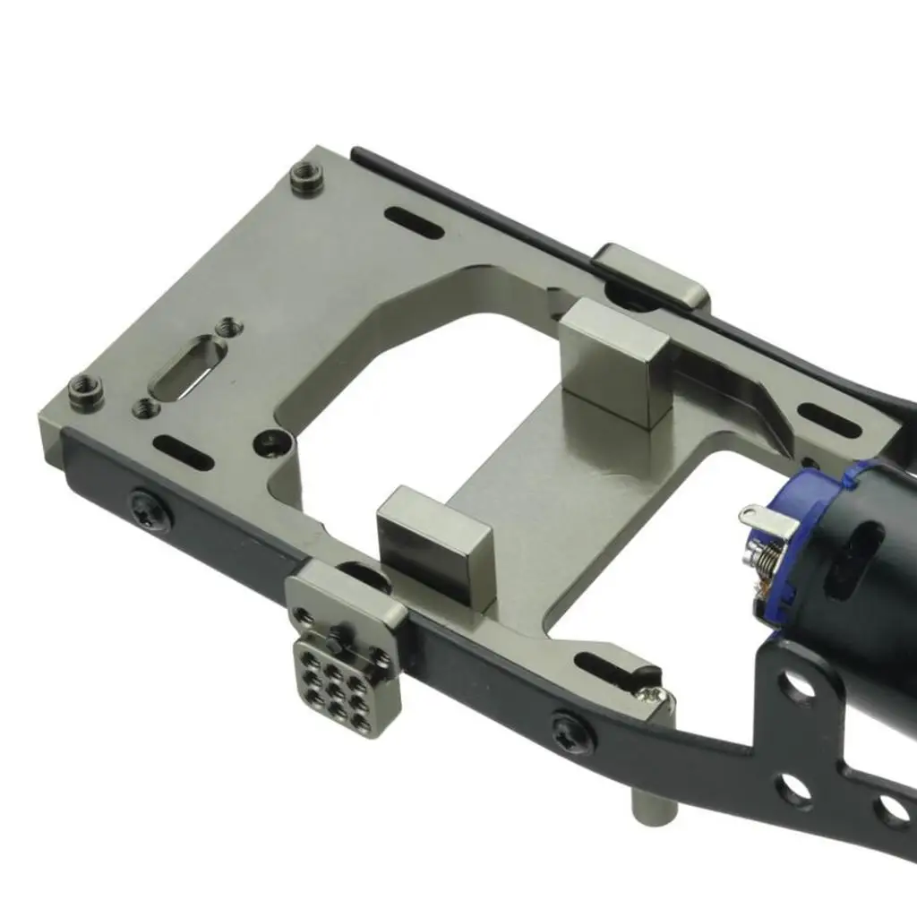 

Upgrade 256mm Wheelbase RC Chassis Kit 370 Motor for WPL C14 C24 1:16 Scale Truck Car Replacement Parts