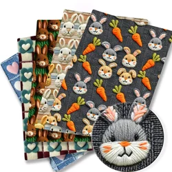 3D Seamless Pattern  50*140cm Polyester Cotton Fabric Hot DIY Sewing Quilting Fabric Needlework Material DIY Cloth Handmade