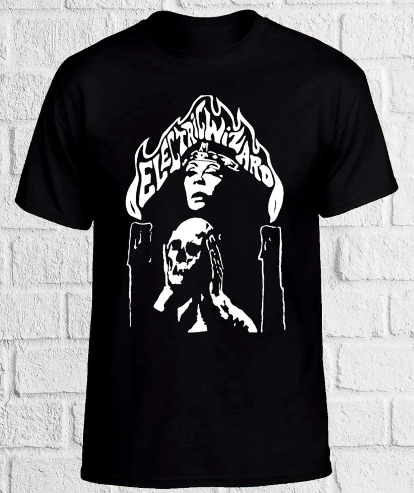 Electric Wizard Band T Shirt Black Size S M L 234XL Cotton UR199