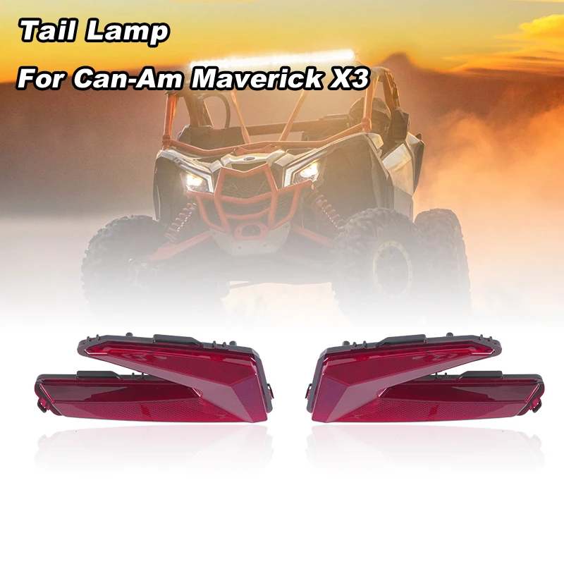 Right & Left Rear Taillight Rear Light  For Can Am Maverick X3 XDS XRS 4x4 Turbo DPS 2017 2018 710004744