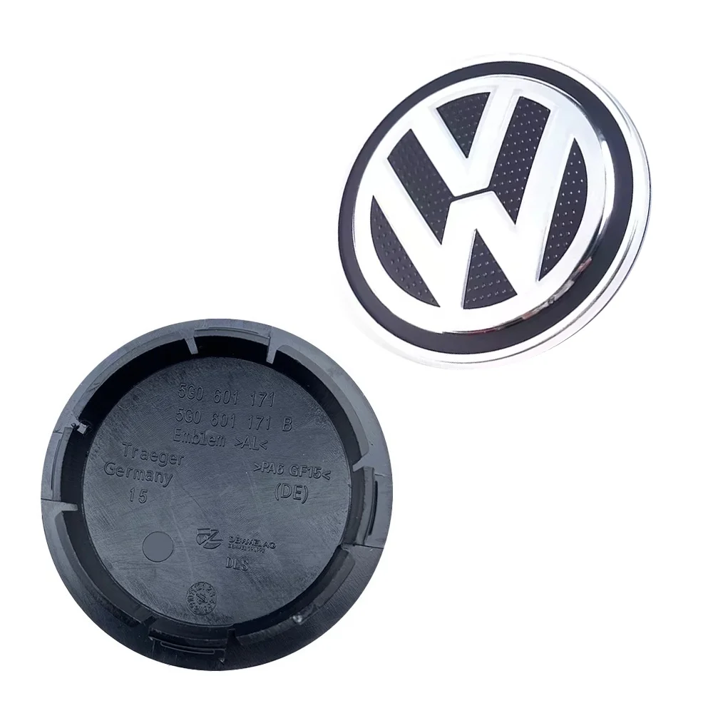 4pcs 55mm 56mm 65mm 70mm Car Wheel Center Hub Caps Cover for VW Volkswagen Golf Polo Passat Touran CC B5 B6 B7 Jetta accessories view 6