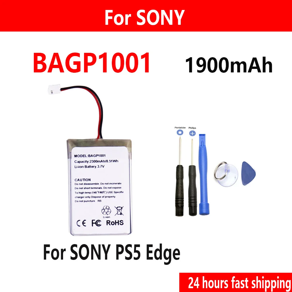 

Новейшая батарея BAGP1001 DualSense Edge Controller Battery для SONY PS5 Edge Playstation 5 Edge Батареи НЕ для PS5 1900 мАч