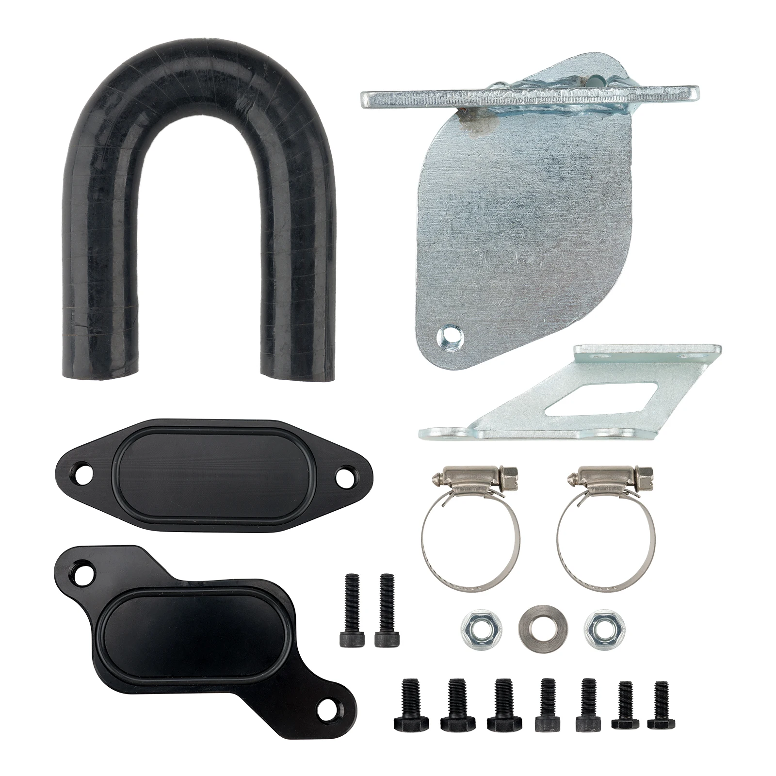 Customized 6.6L Duramax Diesel EGR Valve Cooler Kit for 2007.5-2010 Sierra/Silverado 2500 3500 HD