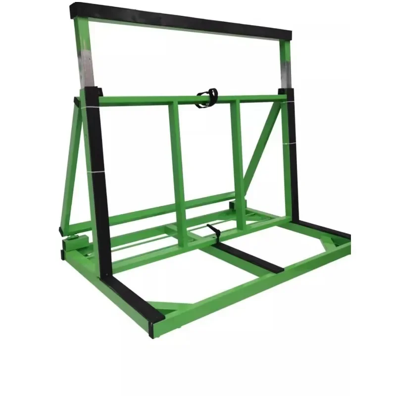 Slate pull large 4 wheel retractable heavy duty wooden board transfer folding glass handling cart