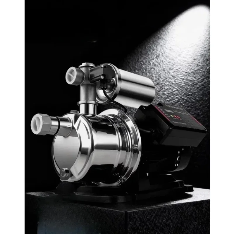 Variable frequency stainless steel booster pump, household self-priming pump, fully automatic 220V