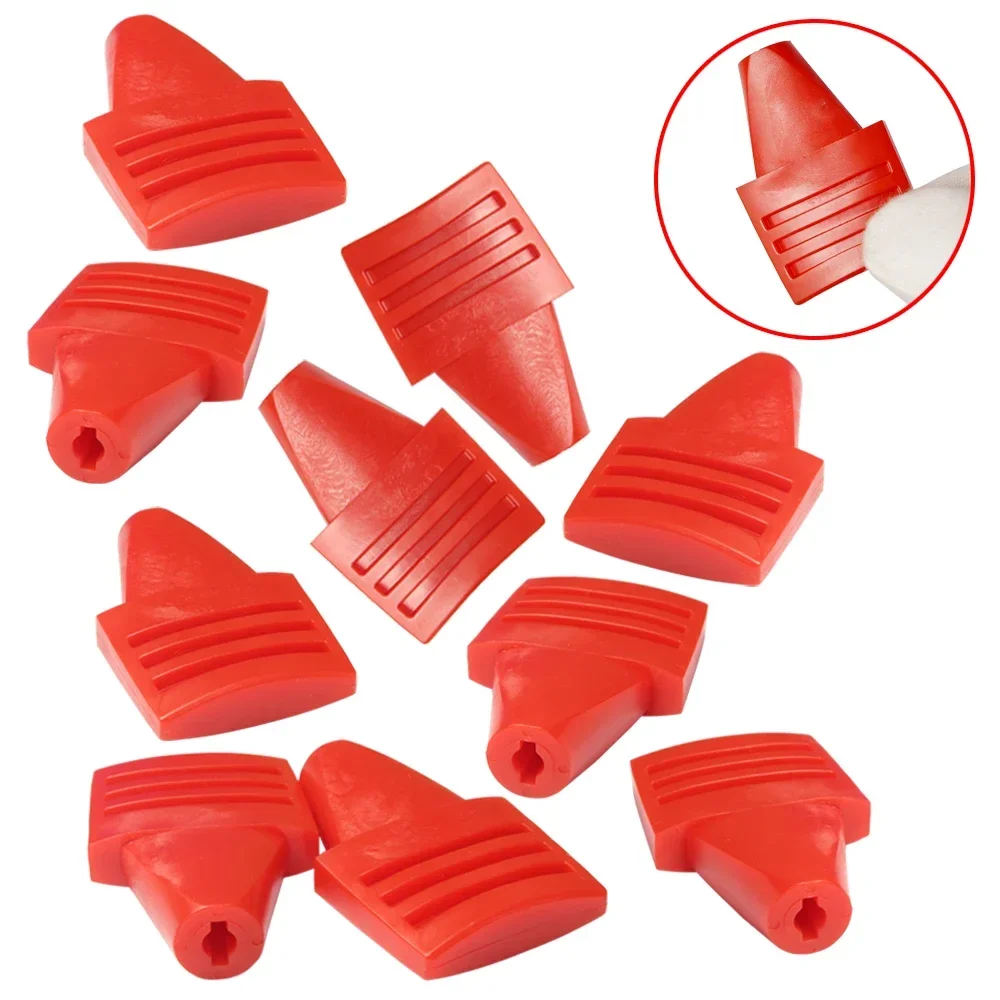 1/3/5/10pcs Throttle Control Knob Red Plastic For 58464–Engine Small 35440 Engine Lawn Mower Snow Blower Garden Equipment