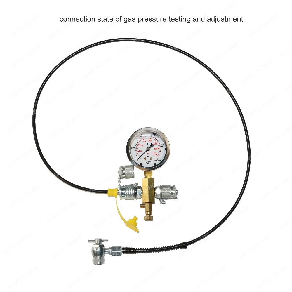 S4 Nitrogen Regulator Air Chuck Schrader Shock Fill tool No Air Loss Chuck Coupling