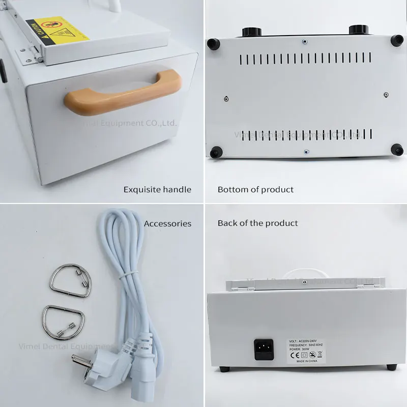 Portable Sterilization Box Professional Mini Dry Heat High Temperature Autoclave Manicure Tool for Nails Salon Dental Instrument view 6
