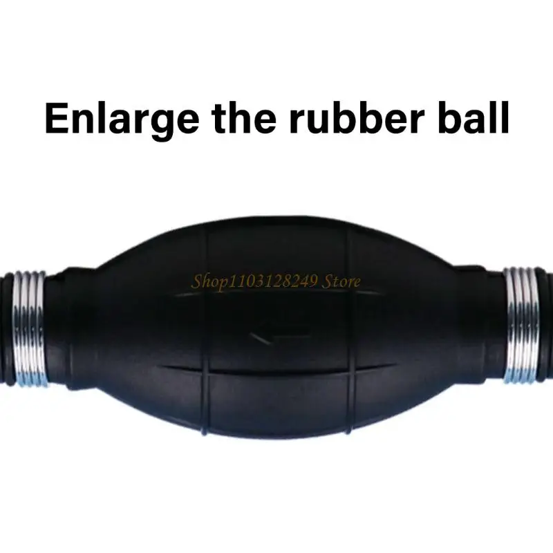 N5KD Heavy Duty Manual Transfer Pump 10mm Suction Tube Large Capacity Pump for Marine Vehicles Motorcycles Emergency Use