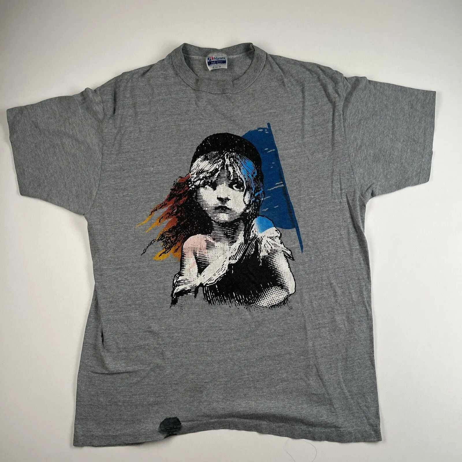 Vintage 1986 Les Miserables T Shirt Size Xl 80S Promo