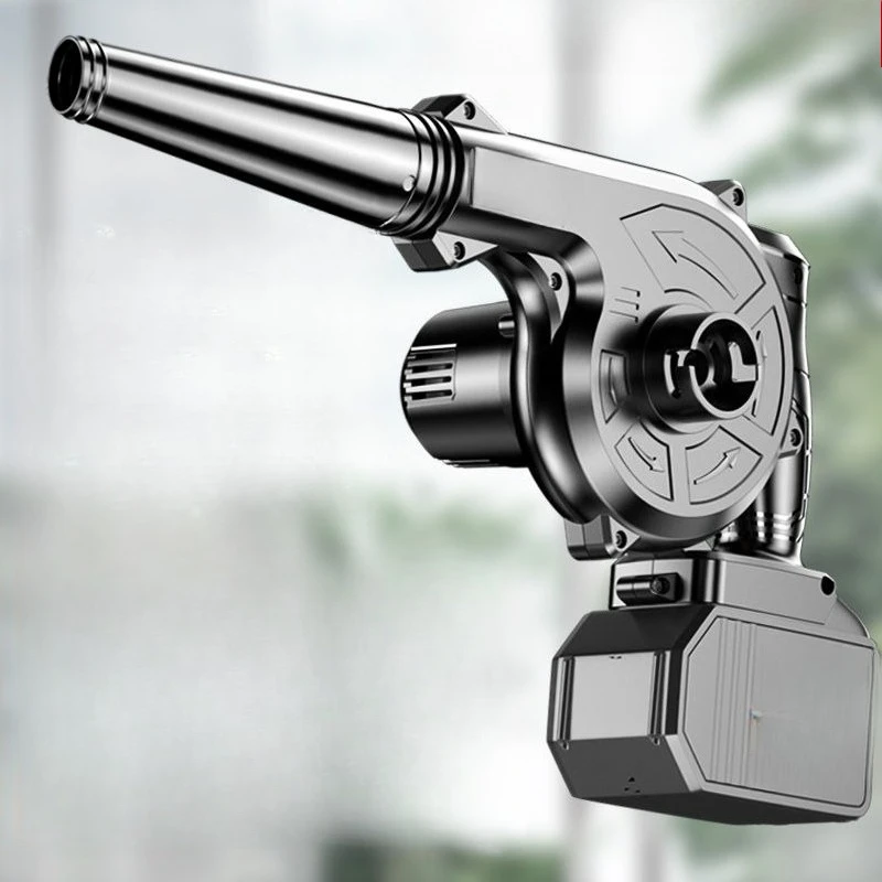 

Lithium battery blower hair dryer, blowing dust charging high power industrial dust gun