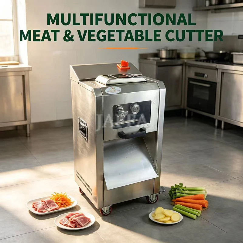 Electric Meat Slicer Slicer Commercial Household Meat Grinder Automatic Fish Cutter Fillet Shredded Slicer