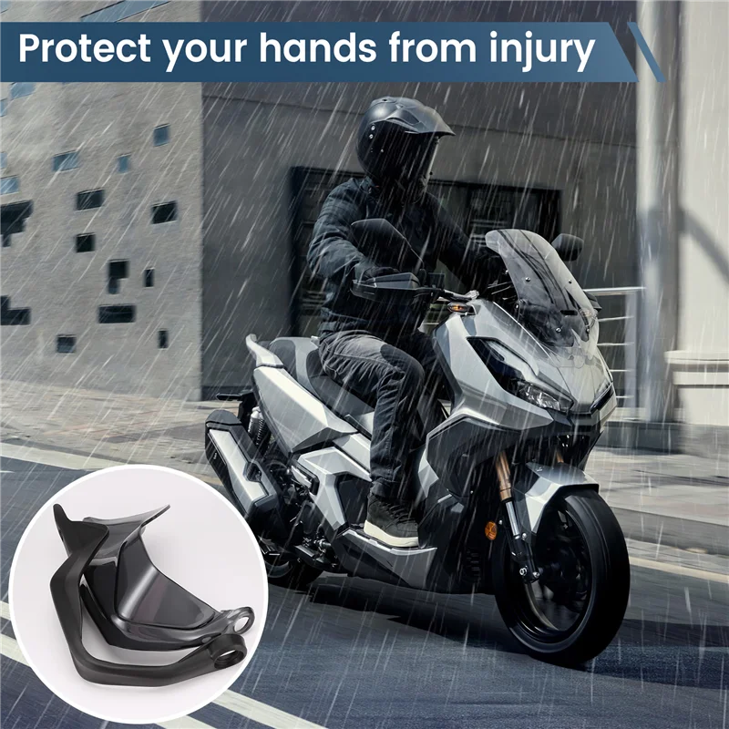 

A96E-Motorcycle Accessories Handguard For Honda ADV 150 ADV150 ADV 160 Hand Guard Extensions Handle Windshield