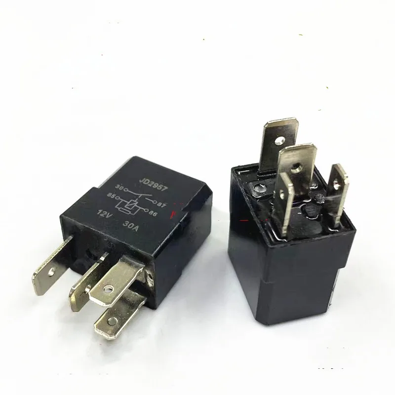 3pcs Automotive Relay JD2957 12V30A 4-pin