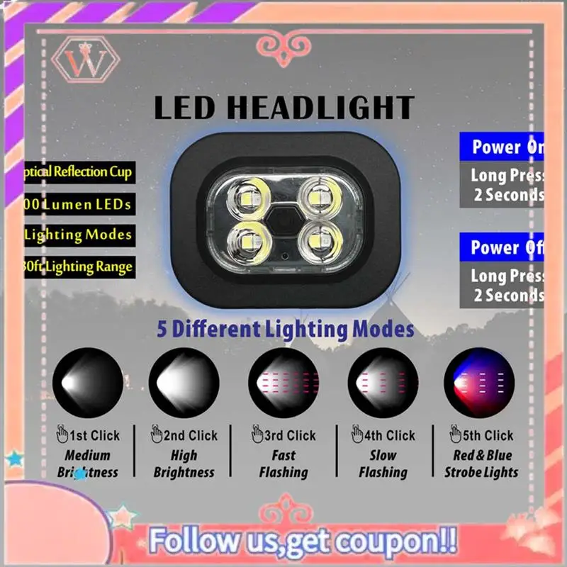 

For Shoveling Snow Riding Winter Warm Bluetooth Head Light Lamp Hat Beanie With LED Music Cap Speakers & Mic Earbuds Durable A