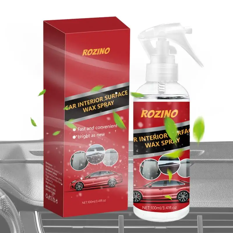 

universal Car Interior Leather Cleaner Multifunctional Spray 100ml Car Interior Strong Decontamination Ceiling Seat Cleaning