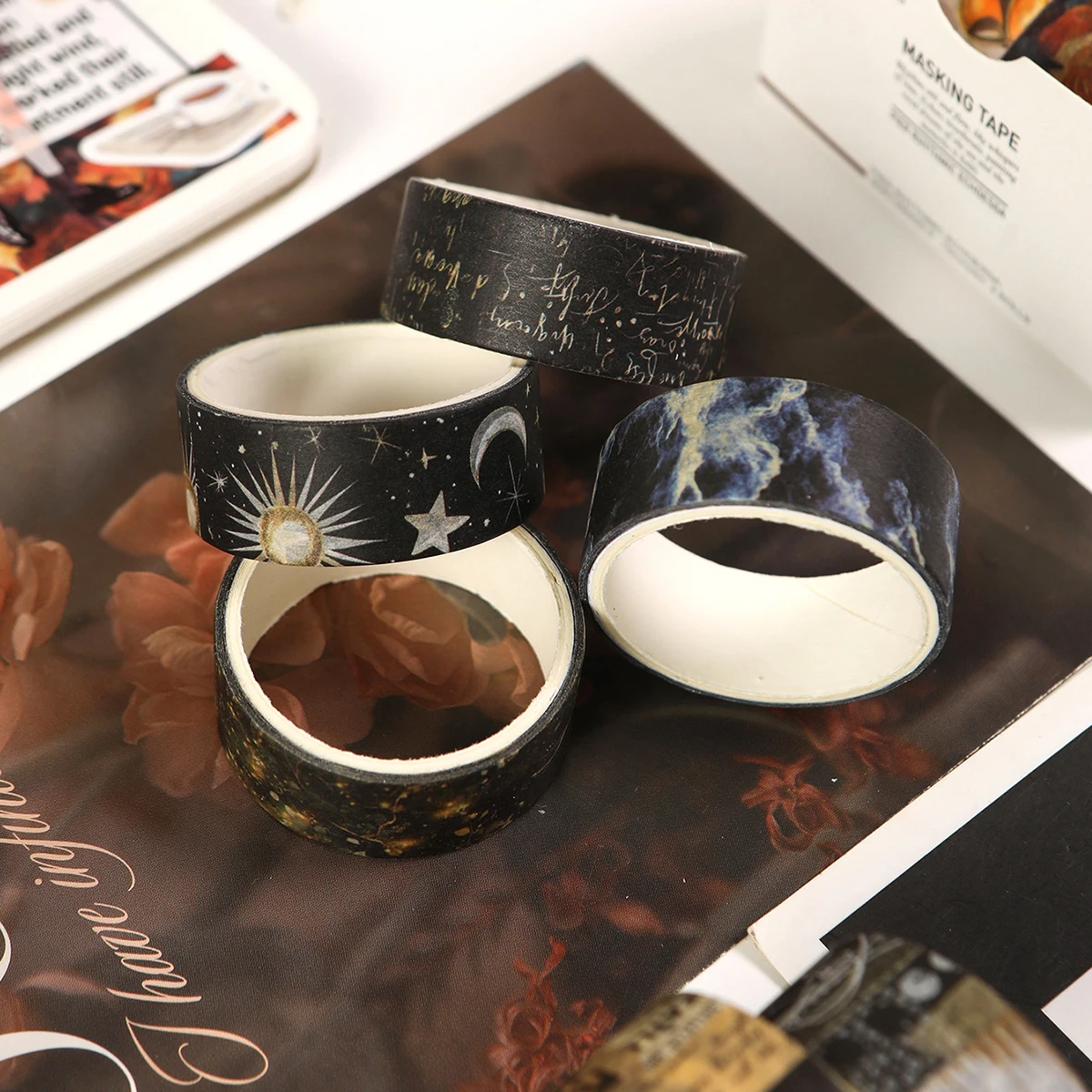 5 Rolls Klassieke Mode Washi Tape Sticker DIY Scrapbooking Masking TapeTape