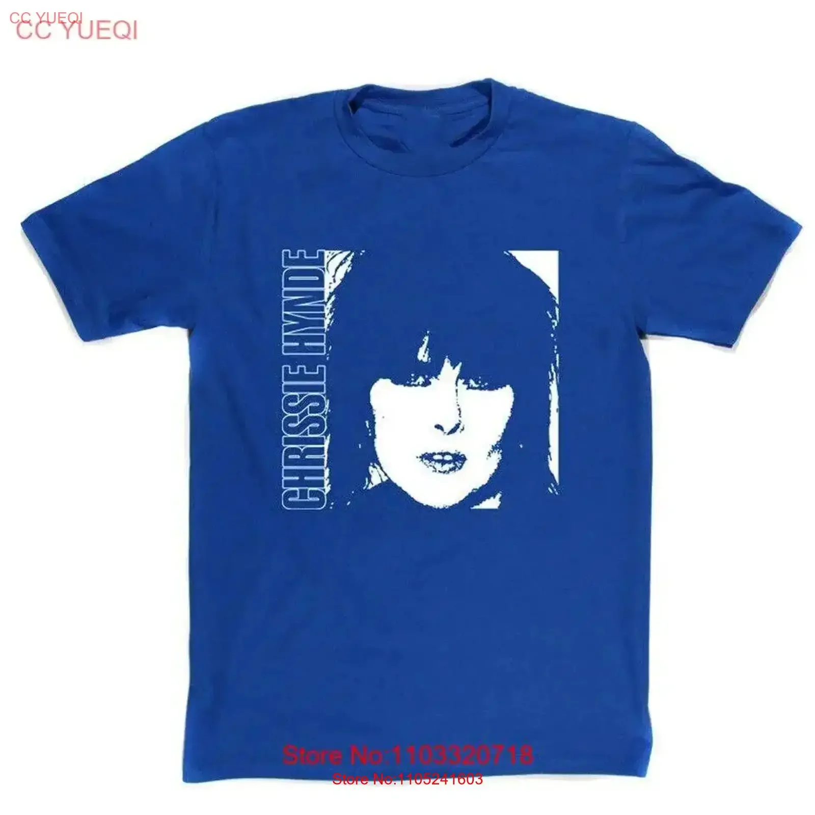 New Chrissie Hynde For Fans S 5XL T Shirt BI04_454 vintage Washed Comfortable Casual graphic homme Top For Everyday Wear