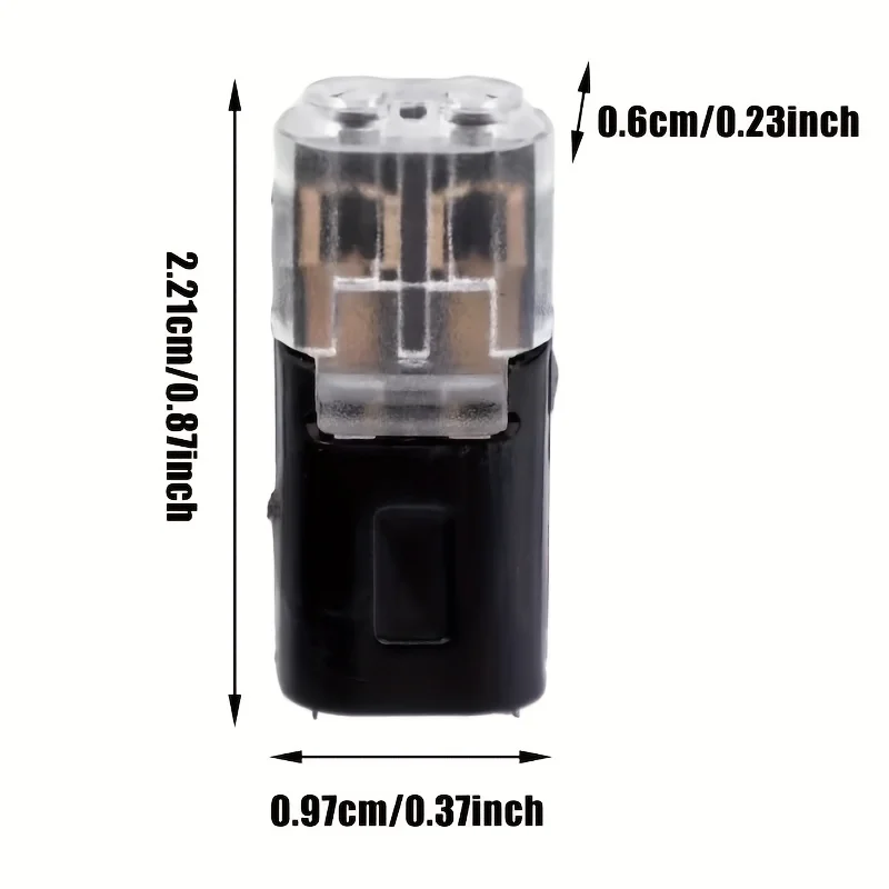 Connettore Elettrico Impermeabile 1/2/3 Pin per Automobili - Striscia di Terminali Sigillata e Anti Polvere Connessione Cavo Elettrico AutoConnettore 1 Pin Auto Terminale 2 Pin Impermeabile Connettore 3 Pin Sigillato S