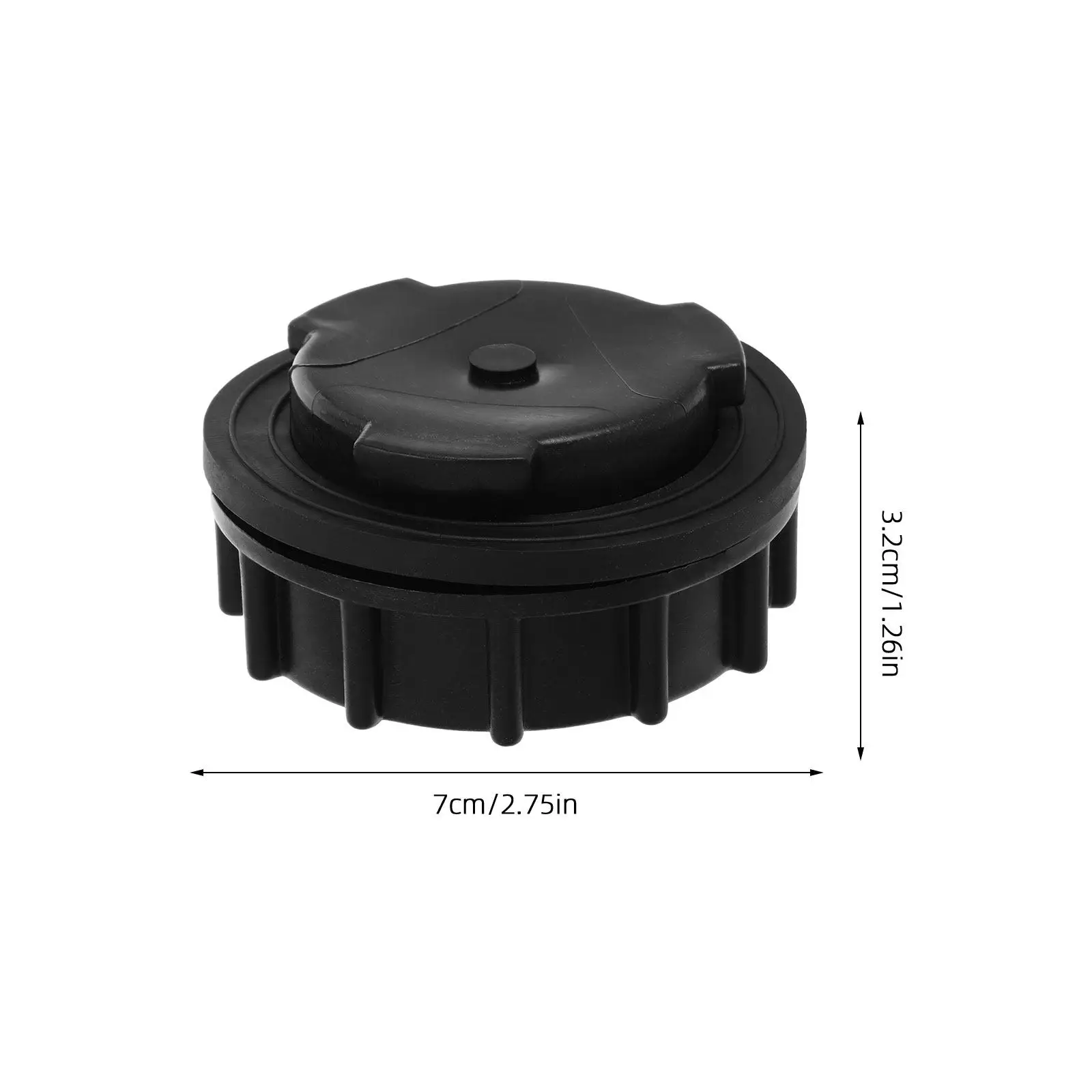 Universal Garbage Disposal Stopper for Outdoor Trash Can Leak Proof Weather Resistant Fit Bottom Drain Hole Compatible with