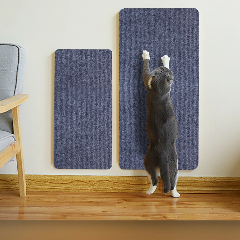 11.8inch Anti Cat Scratching Mat Couch Sofa Protection with Self-Adhesive Trimmable Cat Paws Post Carpet Furniture Wall Stickers