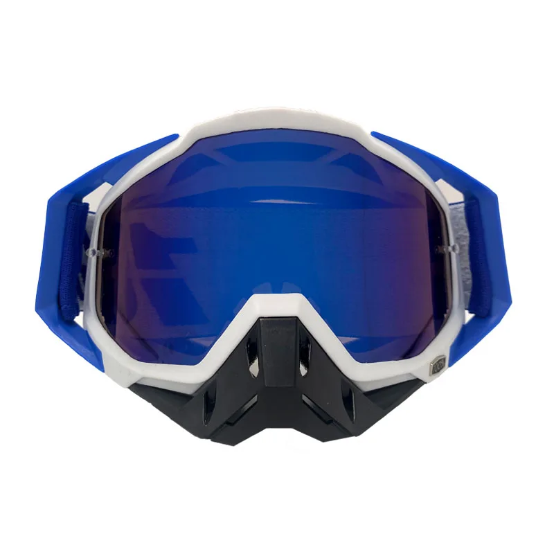 Rough Terrain Motorcycle Driving Eyewear, Scratch Resistant Lens Wind Shield Motocross Goggles Full Series Color Options