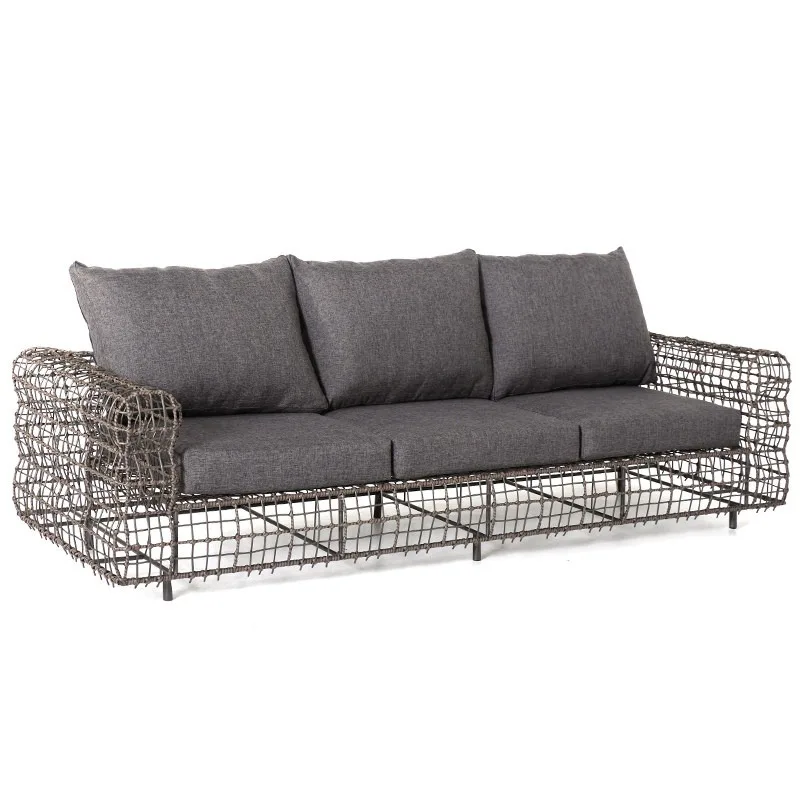 Personalized Sofa Studio Clothing Store Furniture Creative Gym Resting Area Wrought Iron Triple Double Wabi Sabi Wind Sofa