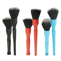 2pcs Car Detailing Brush  Auto Wash Accessories Car Cleaning Tools Car Detailing Kit Vehicle Interior Air Conditioner Supplies