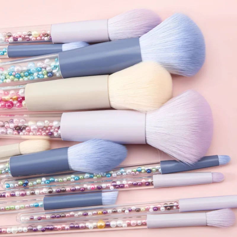 5pcs 캔디 컬러 메이크업 브러쉬 파우더 블러셔 브러쉬 컨터팅 파운데이션 메이크업 도구 아이 섀도우 블렌딩 뷰티 액세서리