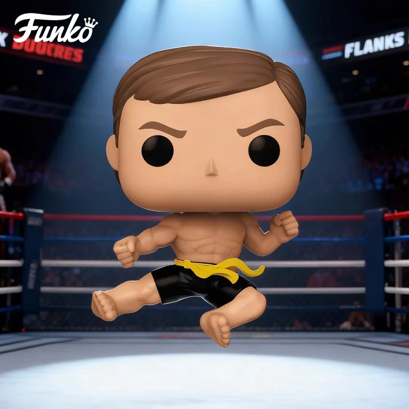 

Genuine Edition FUNKO POP《Bloodsport: Frank Dux》Anime Action Desktop Decoration Ornament Model Toys Collectible Model