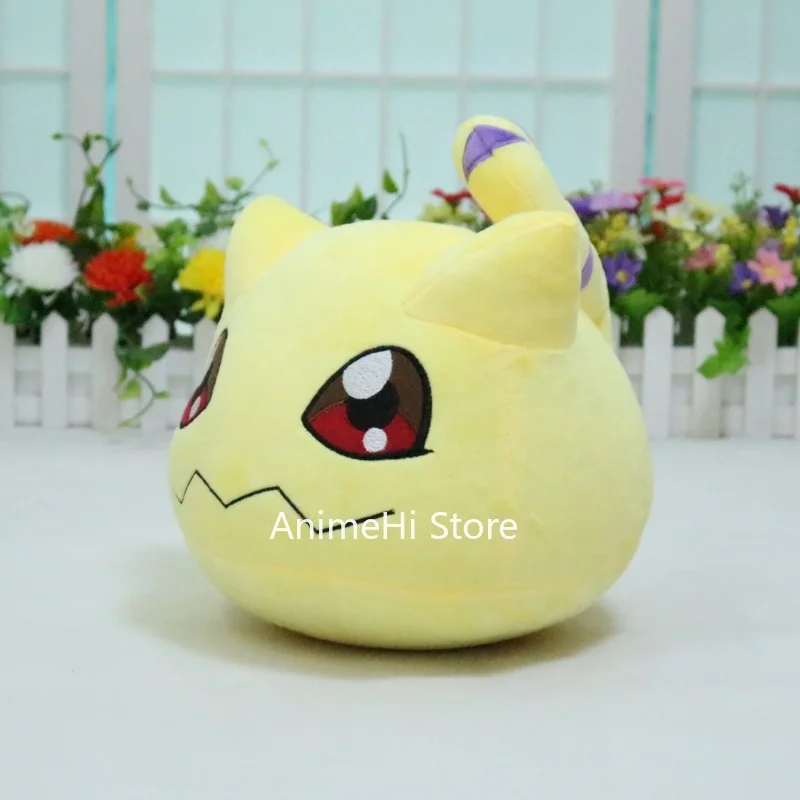 Digital Monster Digimon Adventure Nyaromon Plush Doll Anime Figure Cosplay Stuffed Toy 25cm Filling Pillow for Gift